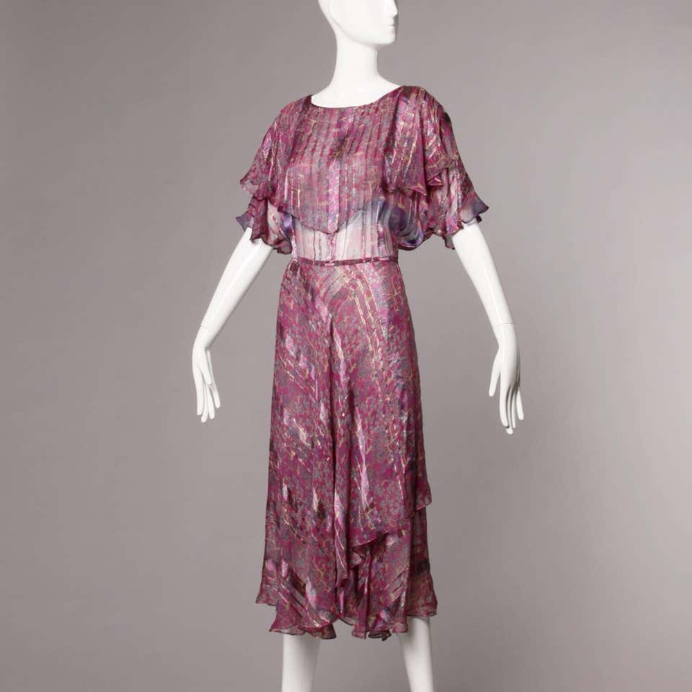 Silk Farm 1970 s Dress